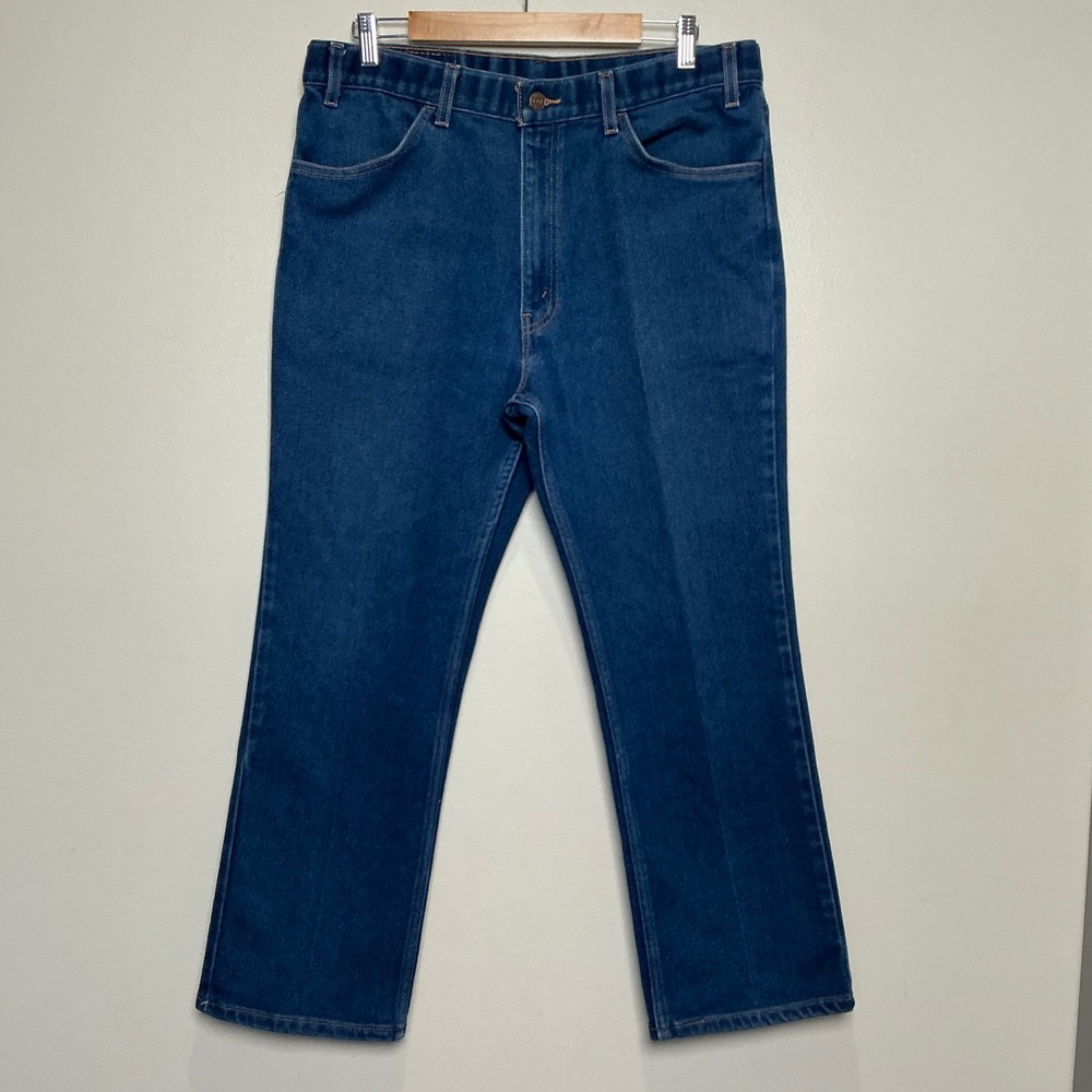 VTG Levi's Orange Tab Jeans Men's 36x28* Blue Straight Leg Denim